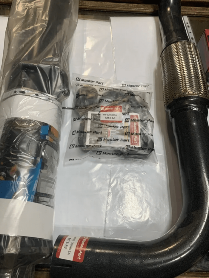 Комплект переоборудования выпуска газов МТЗ-82, под Д-243, арт. МР-1205015А